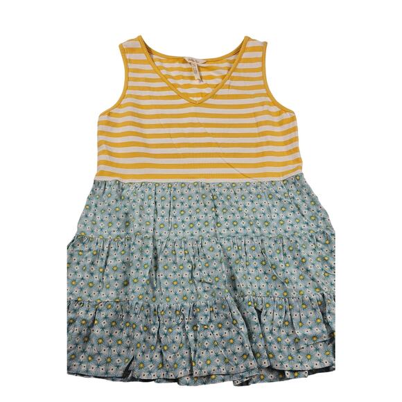 Matilda jane size M Floral mixed media boho sleevless summer career teacher EUC - Picture 4 of 8